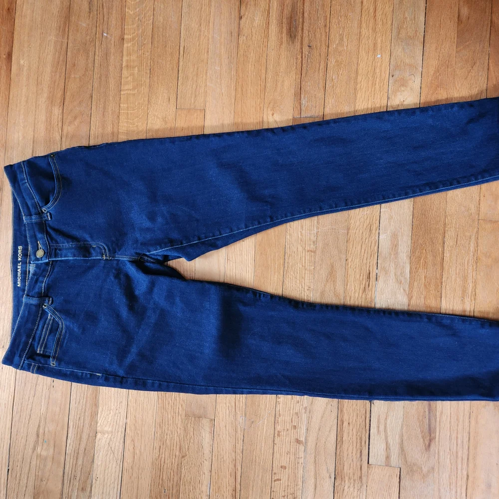 Dark Blue Skinny Jeans - Picture 1 of 5